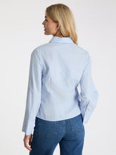 Indlæs billede til gallerivisning NEO NOIR Rosa Stripe Shirt Blue
