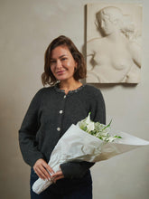 Indlæs billede til gallerivisning NEO NOIR Marie Stone Cardigan Antracit
