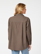 Indlæs billede til gallerivisning NEO NOIR Dalma C Poplin Shirt Warm Grey
