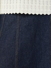 Indlæs billede til gallerivisning NEO NOIR Raya Denim Skirt Dark Blue
