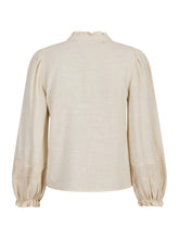 Indlæs billede til gallerivisning NEO NOIR Marlowe Deco Blouse Ivory
