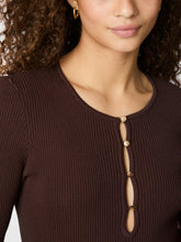 Indlæs billede til gallerivisning NEO NOIR Carlton Knit Blouse Brown
