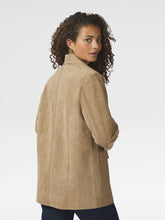 Indlæs billede til gallerivisning NEO NOIR Namy Imitated Suede Blazer Sand
