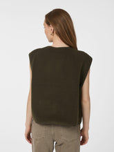 Indlæs billede til gallerivisning NEO NOIR Mariko Teddy Vest Army
