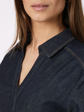 Indlæs billede til gallerivisning NEO NOIR Abel Denim Dress Dark Blue
