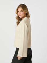Indlæs billede til gallerivisning NEO NOIR Mixie Knit Cardigan Ivory
