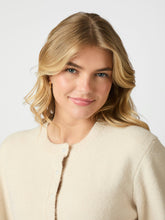 Indlæs billede til gallerivisning NEO NOIR Mixie Knit Cardigan Ivory

