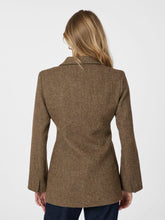 Indlæs billede til gallerivisning NEO NOIR Bowie Herringbone Blazer Brown
