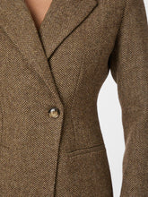 Indlæs billede til gallerivisning NEO NOIR Bowie Herringbone Blazer Brown
