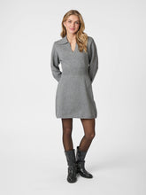 Indlæs billede til gallerivisning NEO NOIR Melia Knit Dress Dark Grey

