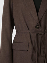 Indlæs billede til gallerivisning NEO NOIR Jemmie Melange Blazer Brown

