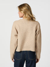 Indlæs billede til gallerivisning NEO NOIR Muki Knit Cardigan Sand Melange
