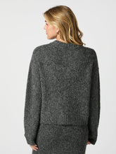 Indlæs billede til gallerivisning NEO NOIR Taura Flyffy Knit Cardin Antracit
