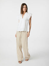 Indlæs billede til gallerivisning NEO NOIR Kyoti Embroidery Top White
