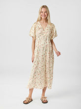 Indlæs billede til gallerivisning NEO NOIR Illana Flower Print Dress Creme
