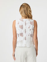 Indlæs billede til gallerivisning NEO NOIR Alboa Embroidery Top Off White
