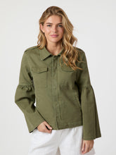 Indlæs billede til gallerivisning NEO NOIR Jaynor Jacket Army
