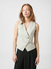 Indlæs billede til gallerivisning NEO NOIR Philippe Waistcoat Stone Melange
