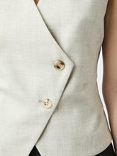 Indlæs billede til gallerivisning NEO NOIR Philippe Waistcoat Stone Melange
