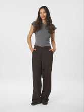 Indlæs billede til gallerivisning NEO NOIR Emmett Structure Pant Dark Brown
