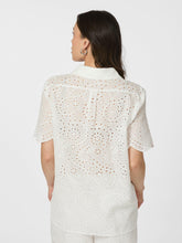Indlæs billede til gallerivisning NEO NOIR Gessie Embroidery Shirt Hvid
