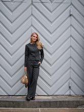 Indlæs billede til gallerivisning NEO NOIR Amanda Herringbone Jacket Antracit
