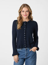 Indlæs billede til gallerivisning NEO NOIR Elowen Knit Blouse Navy
