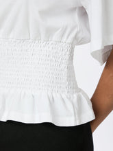 Indlæs billede til gallerivisning NEO NOIR Dray Boxy Smock Tee White
