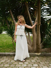 Indlæs billede til gallerivisning NEO NOIR Emberly Crepe Top Creme
