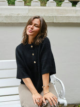 Indlæs billede til gallerivisning NEO NOIR Benuta Fluffy Cardigan Sort
