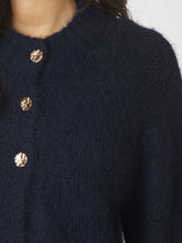 Indlæs billede til gallerivisning NEO NOIR Benuta Fluffy Cardigan Navy
