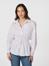 Indlæs billede til gallerivisning NEO NOIR Solei Small Stripe Shirt Light Pink
