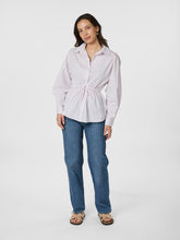 Indlæs billede til gallerivisning NEO NOIR Solei Small Stripe Shirt Light Pink

