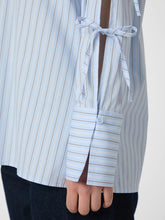 Indlæs billede til gallerivisning NEO NOIR Selini Stripe Shirt Light Blue
