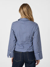 Indlæs billede til gallerivisning NEO NOIR Rosa Check Shirt Dark Blue
