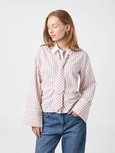 Indlæs billede til gallerivisning NEO NOIR Francesca Stripe Shirt Rose
