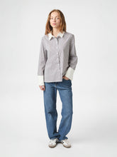 Indlæs billede til gallerivisning NEO NOIR Dranila Stripe Shirt Brown
