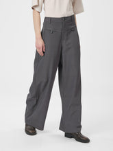 Indlæs billede til gallerivisning NEO NOIR Massie Structure Pants Dark Grey
