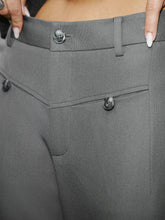 Indlæs billede til gallerivisning NEO NOIR Massie Structure Pants Dark Grey
