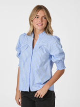 Indlæs billede til gallerivisning NEO NOIR Diana Stripy Stone Blouse
