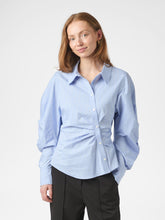 Indlæs billede til gallerivisning NEO NOIR Neoella Flannel Shirt Light Blue
