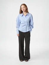 Indlæs billede til gallerivisning NEO NOIR Neoella Flannel Shirt Light Blue

