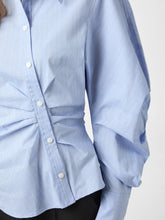 Indlæs billede til gallerivisning NEO NOIR Neoella Flannel Shirt Light Blue
