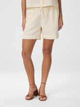 Indlæs billede til gallerivisning NEO NOIR Shala Linen Shorts Light Yellow
