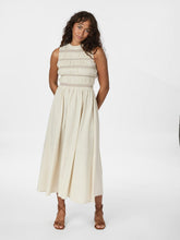 Indlæs billede til gallerivisning NEO NOIR Atika Deco Smock Dress Ivory
