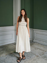 Indlæs billede til gallerivisning NEO NOIR Atika Deco Smock Dress Ivory
