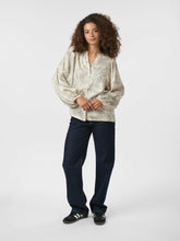 Indlæs billede til gallerivisning NEO NOIR Nani Marble Blouse Off White
