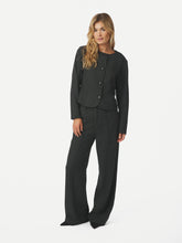 Indlæs billede til gallerivisning NEO NOIR Sury Herringbone Pants Antracit
