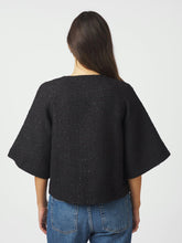 Indlæs billede til gallerivisning NEO NOIR Rosella Boucle Mini Jacket Sort
