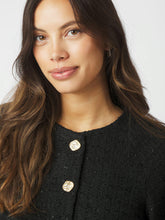 Indlæs billede til gallerivisning NEO NOIR Rosella Boucle Mini Jacket Sort
